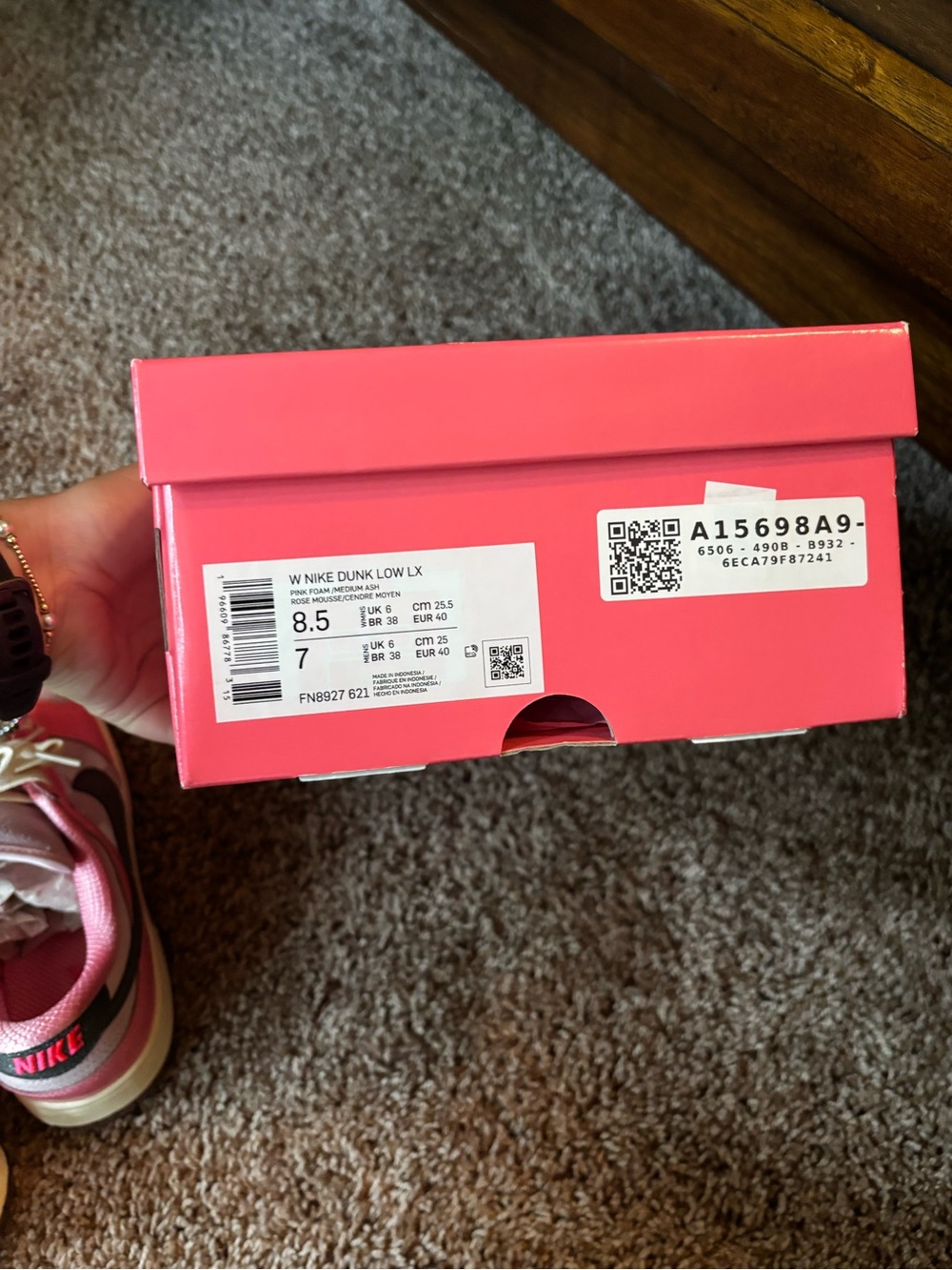 Nike Barbie Dunk Low-Top Sneakers - Picture 5 of 5